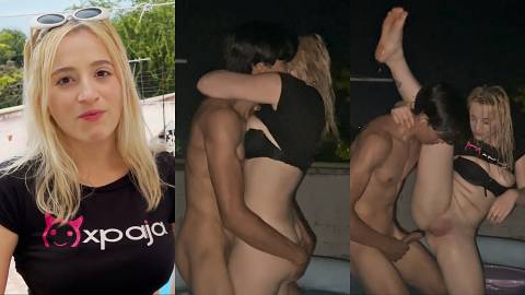 Sexo en la piscina: tomado por un extraño para desalentar el resto de la noche