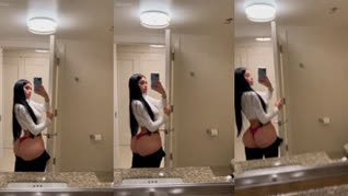 Jallyne Ojdea muestra su culo gordo