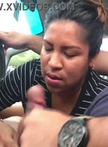 Ex novia mamá verga en el carro 1