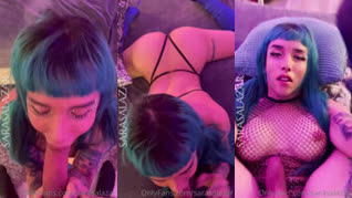 Sara Salazar levando rola