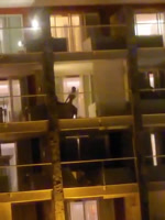 Sexo en él balcón Instagram: @Caliente69tv_