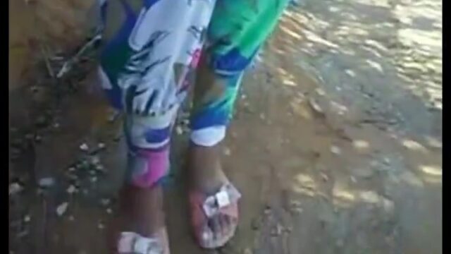 Tratando de meterselo en la calle