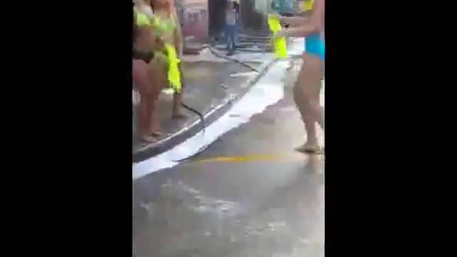 Un dia en un Barrio de Republica Dominicana