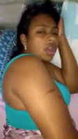 Dominicana de grandes nalgas adora follar de lado