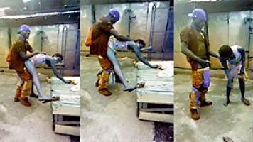 El sueldo de su semana lo gasta con esta puta en la zona de trabajo