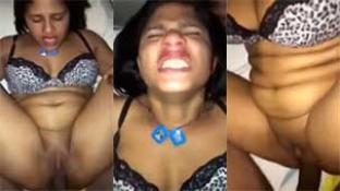 Gritona y estrechita esta jovencita dominicana