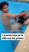 La novia tuya en la villa con los primos