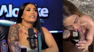 Mami Kim mamando un guebo grande