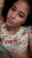Mira que puta es la colombiana de 18 años