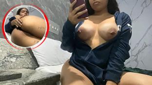 Real - El novio la dejó plantada en el hotel y no le quedo mas remedio que masturbarse