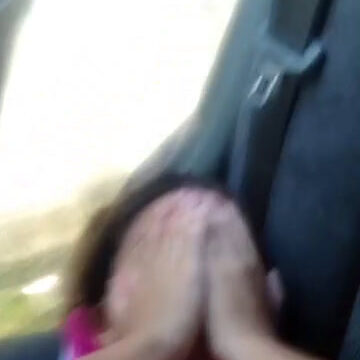 Totona follando en el carro