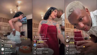 mami jordan en un live de instagram