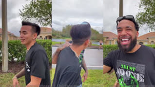 Observa como andan su vecina por las calles